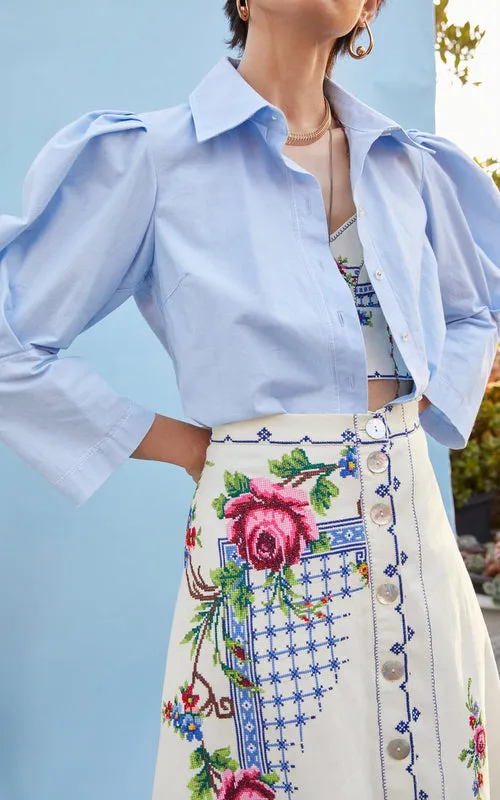 transformation a-line skirt