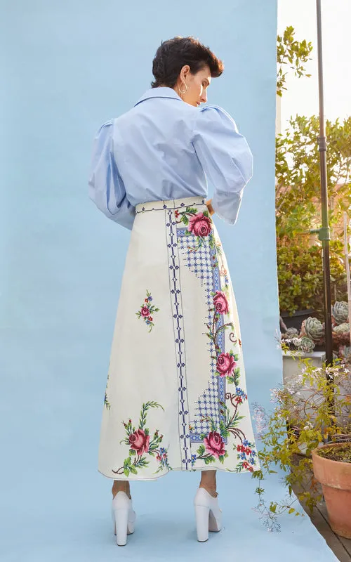 transformation a-line skirt