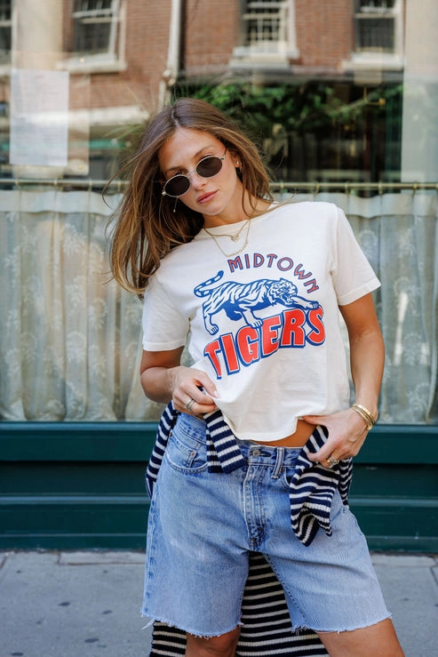Circular Knit Technology MIDTOWN TIGERS EVERYDAY TEE