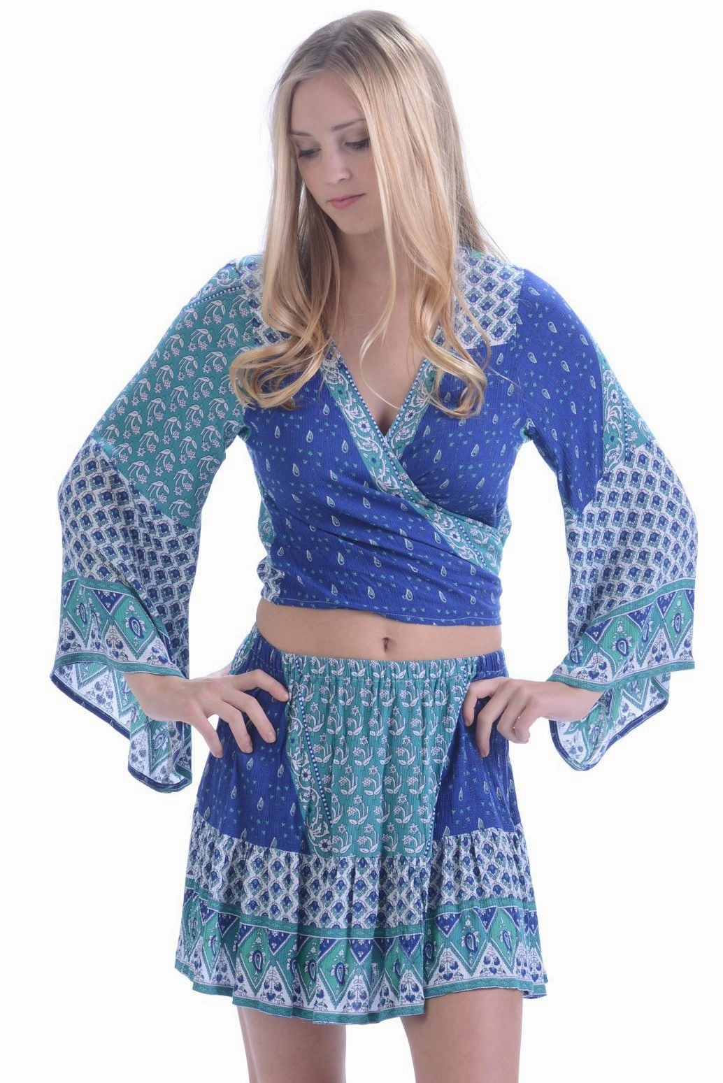 Boho Set / Peacock Weekend Style