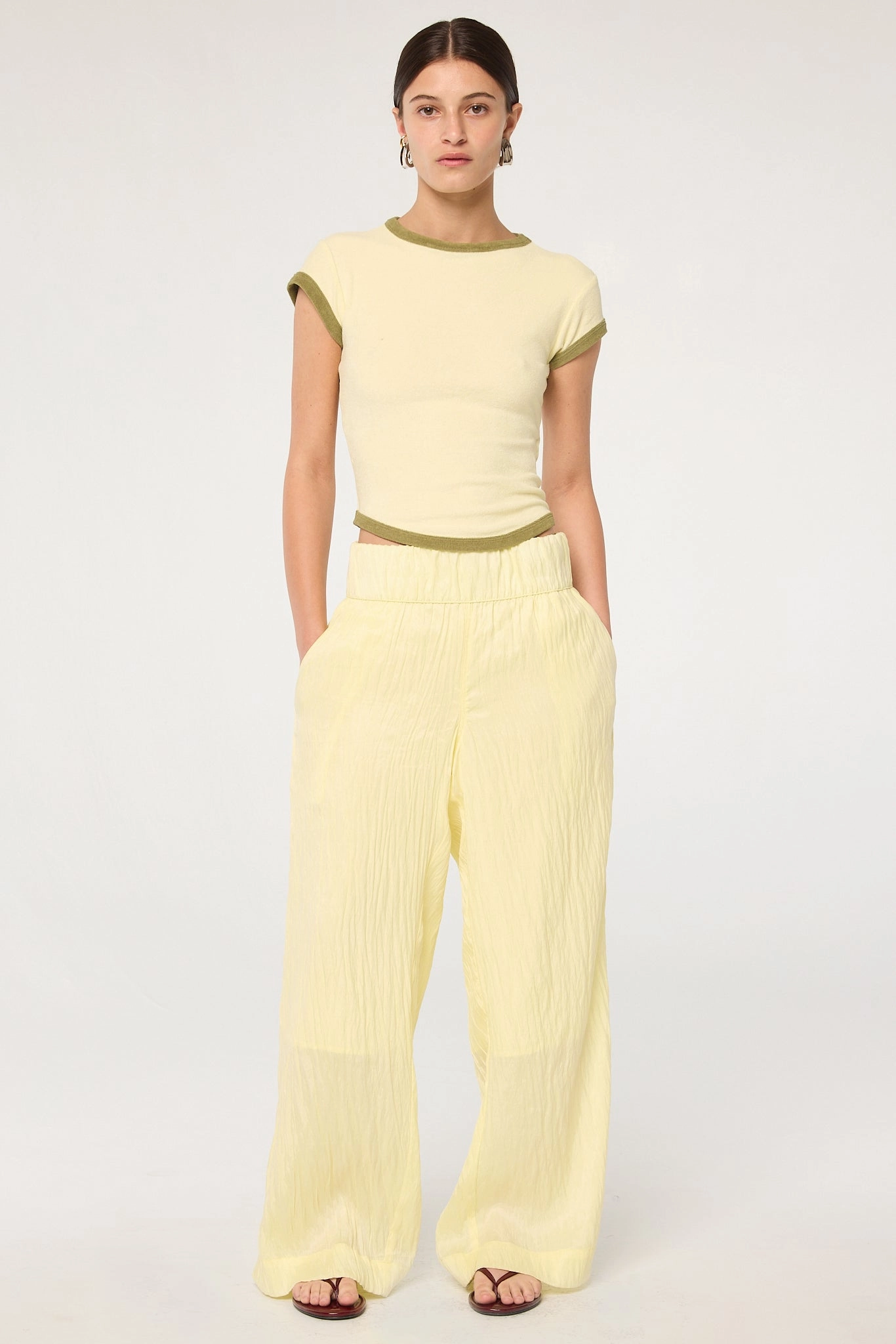 Workout-ready Breathable mesh ESSEX TROUSER