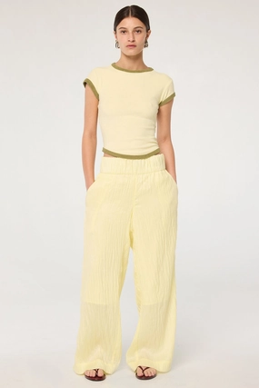 Workout-ready Breathable mesh ESSEX TROUSER