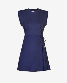 Shivani Dress Statement Neck