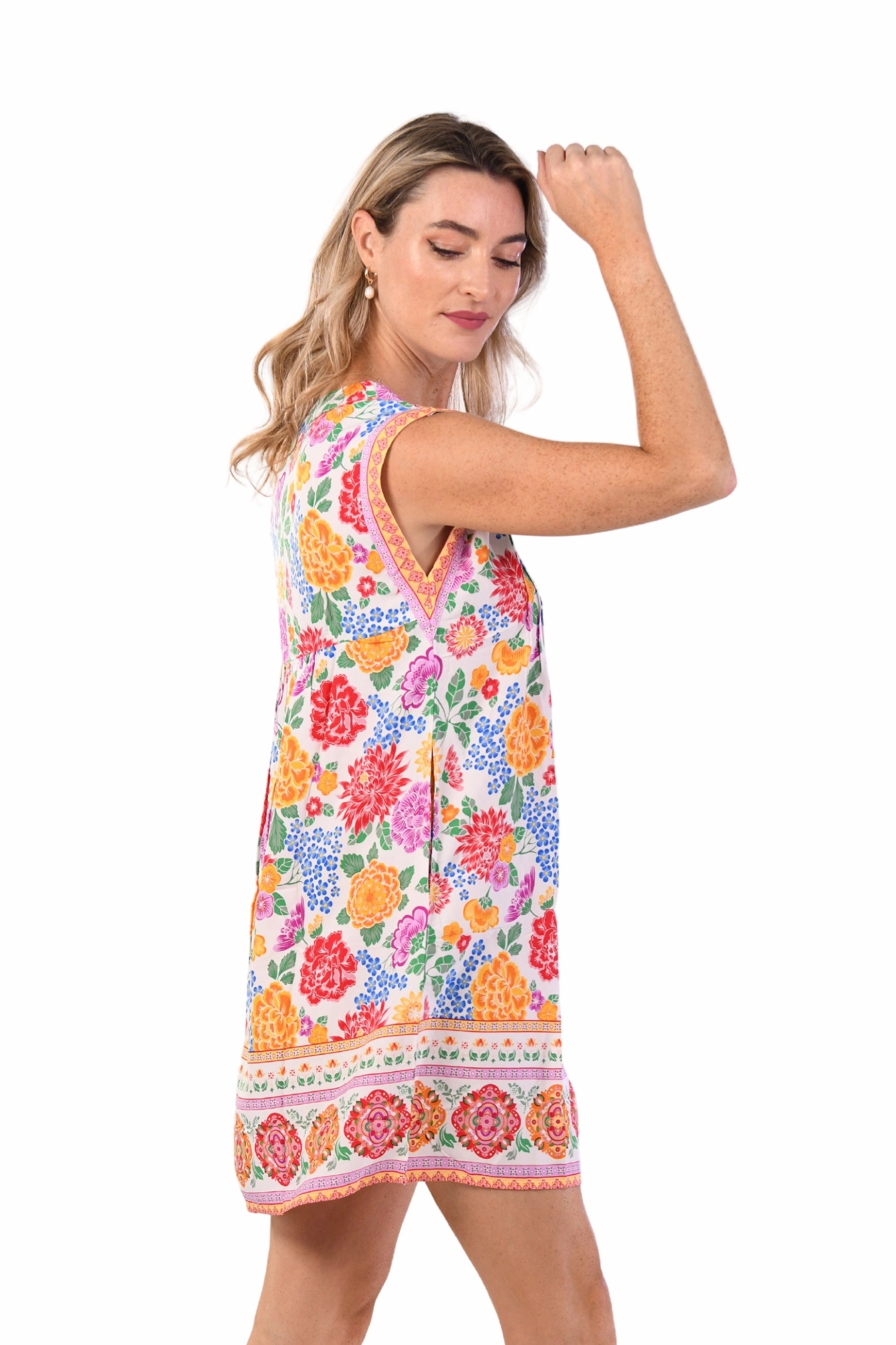Texture Flow Kokomo Dress / Multi Floral