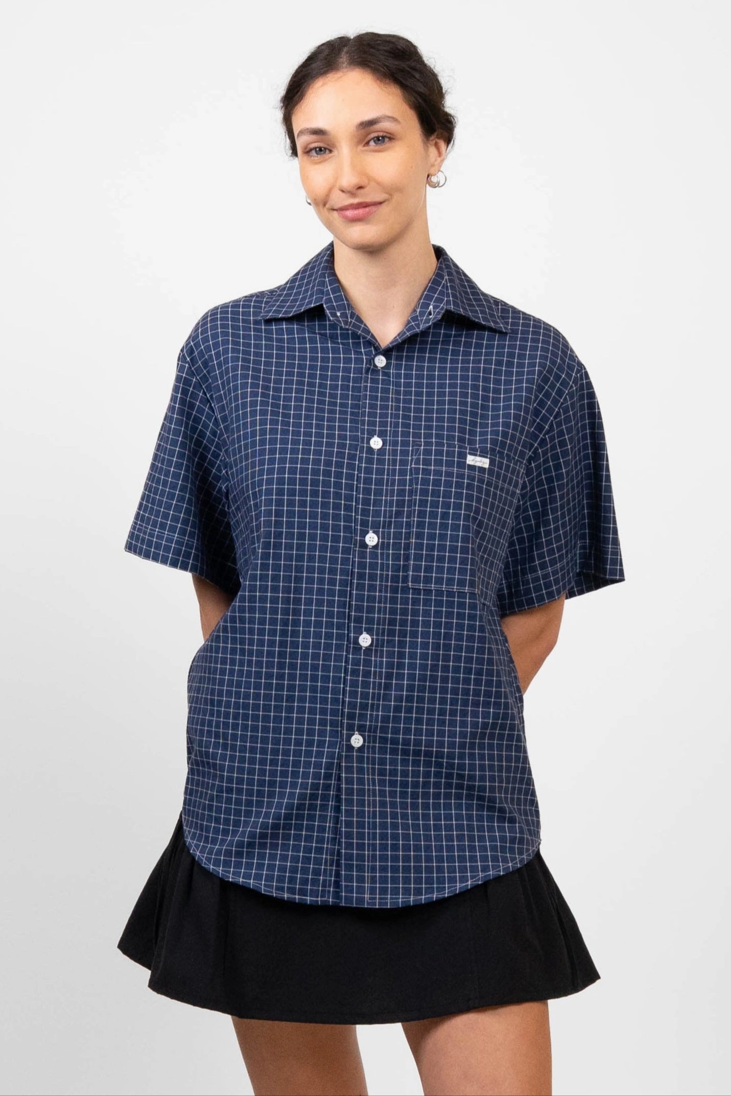 ribbed texture Trev Button Down (Sizes L, XL)