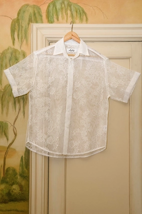 Trev Button Down (Sizes L, XL) Minimalist Detailing ResilientStretch