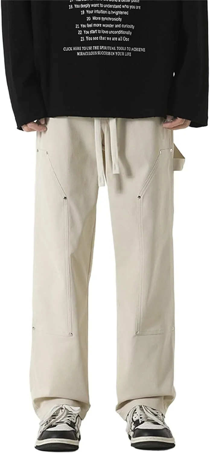 TRmicos para Relaxed Fit Khakis Men Pants for Cold Weather Men Work Cargo Pants for Men Khaki Jeans for Men Mens Cargo Pants Relaxed Fit Khaki Cargo Pants for Men