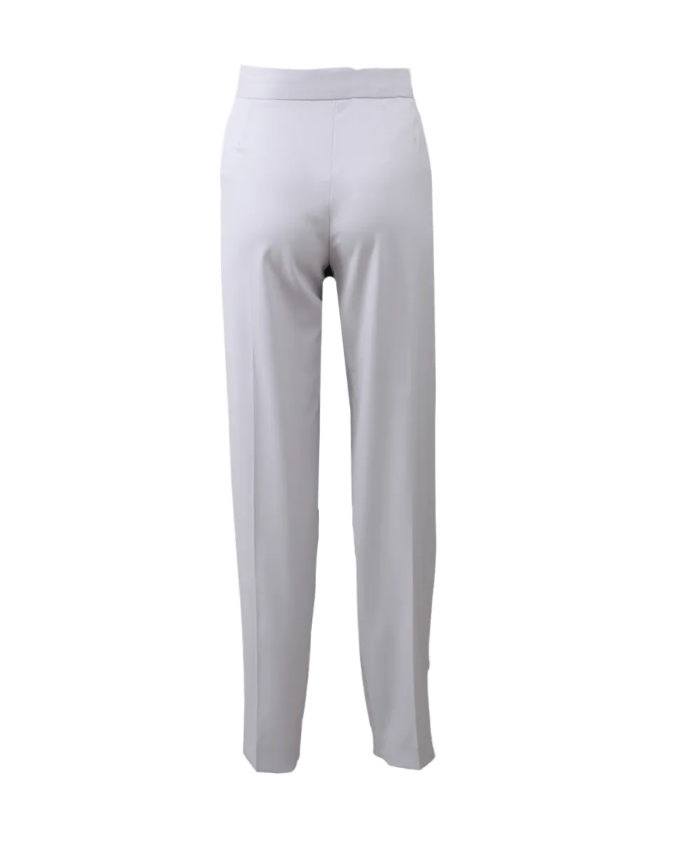 Trouser With Ankle Zippers