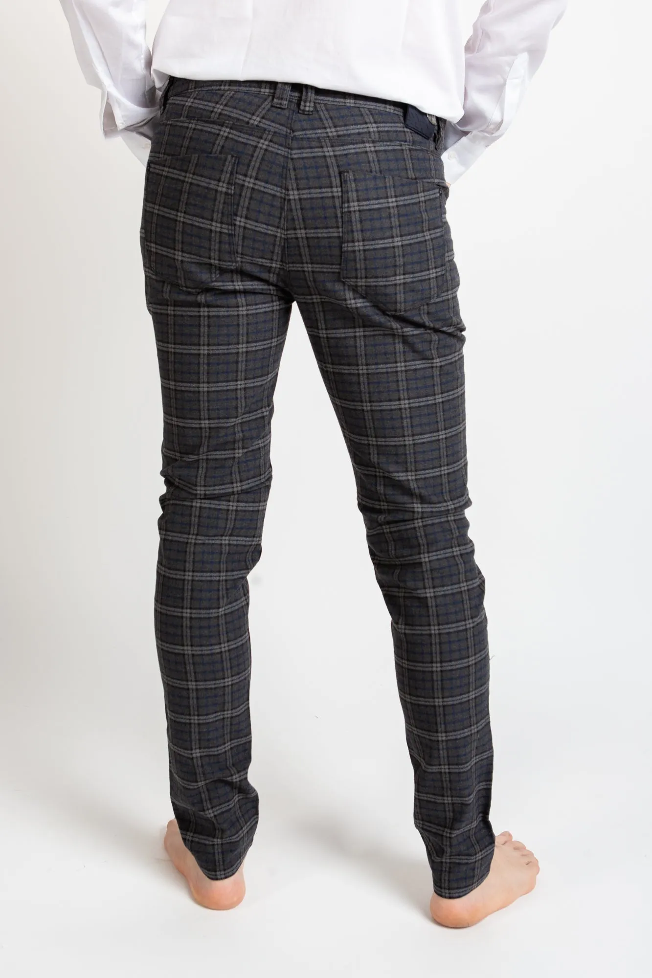 Trousers P1554 - Checkered