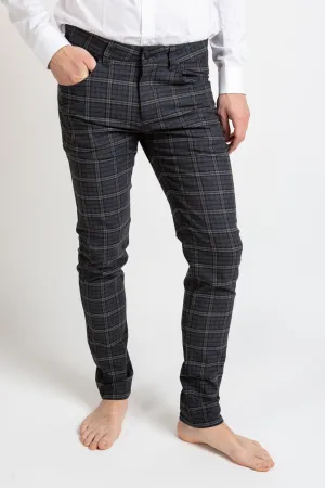 Trousers P1554 - Checkered