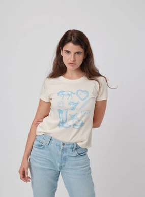 Basic Wardrobe Anti Bacterial Layer WESTERN SCENE TEE