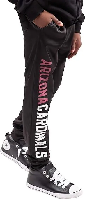 Ultra Game NFL Official Youth Super Soft Game Day Jogger Sweatpants, Arizona Cardinals|Arizona Cardinals