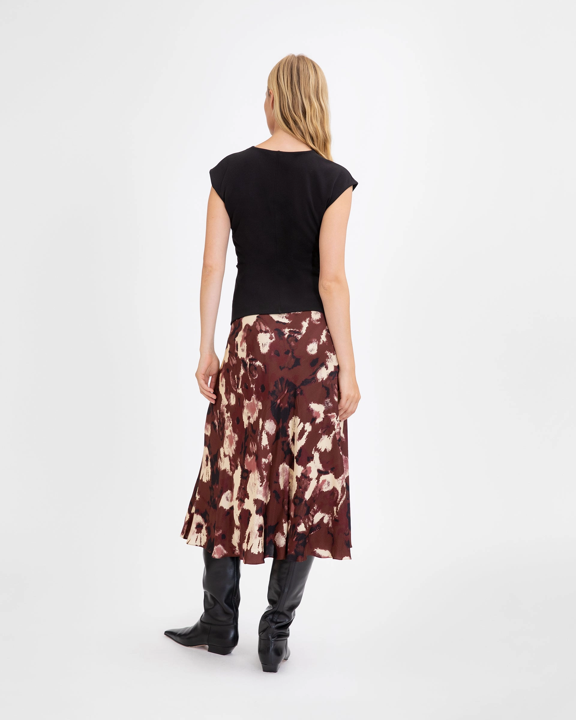 EasyCareMaterial Layered Shoulder Alyssa Top