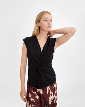Brushed Microfiber Surface Alyssa Top