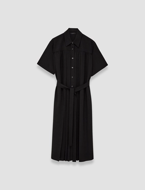 Airy Pliss?? Arcade Dress Sleek Tone