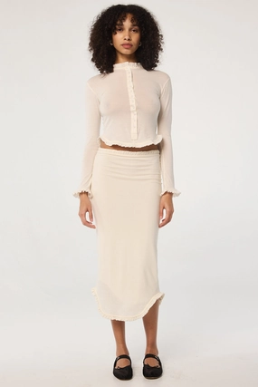 MARION SKIRT Laser cut