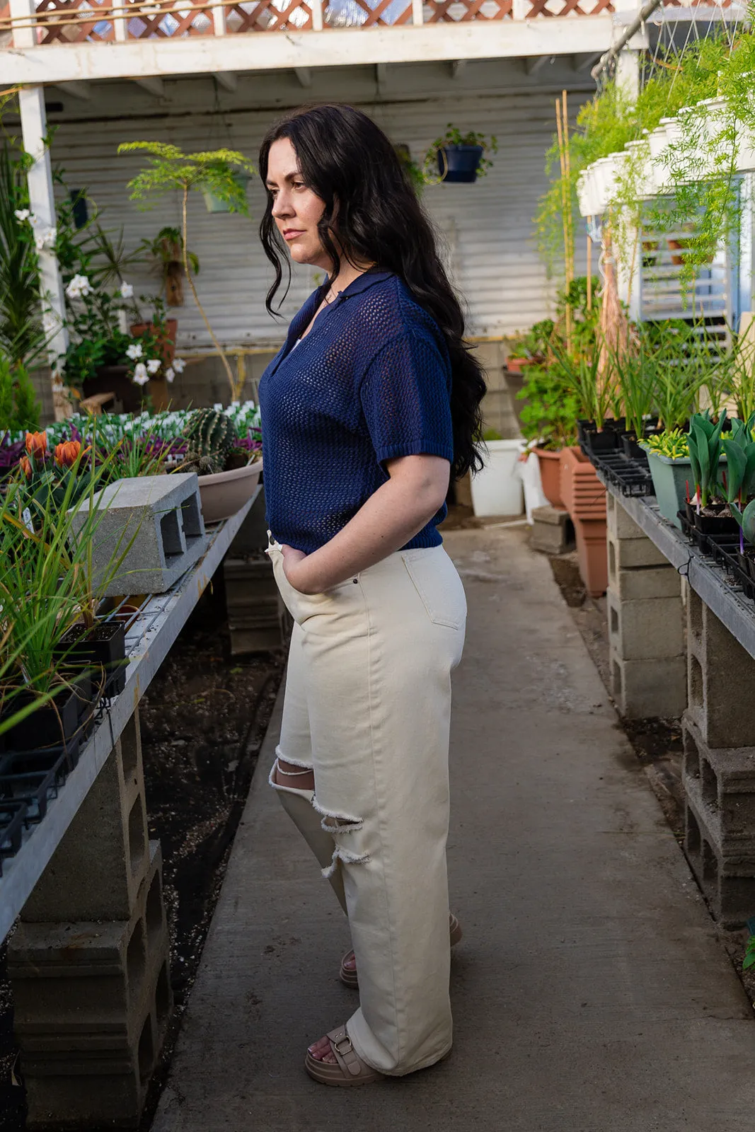 Vanessa Wide Leg Denim Jeans
