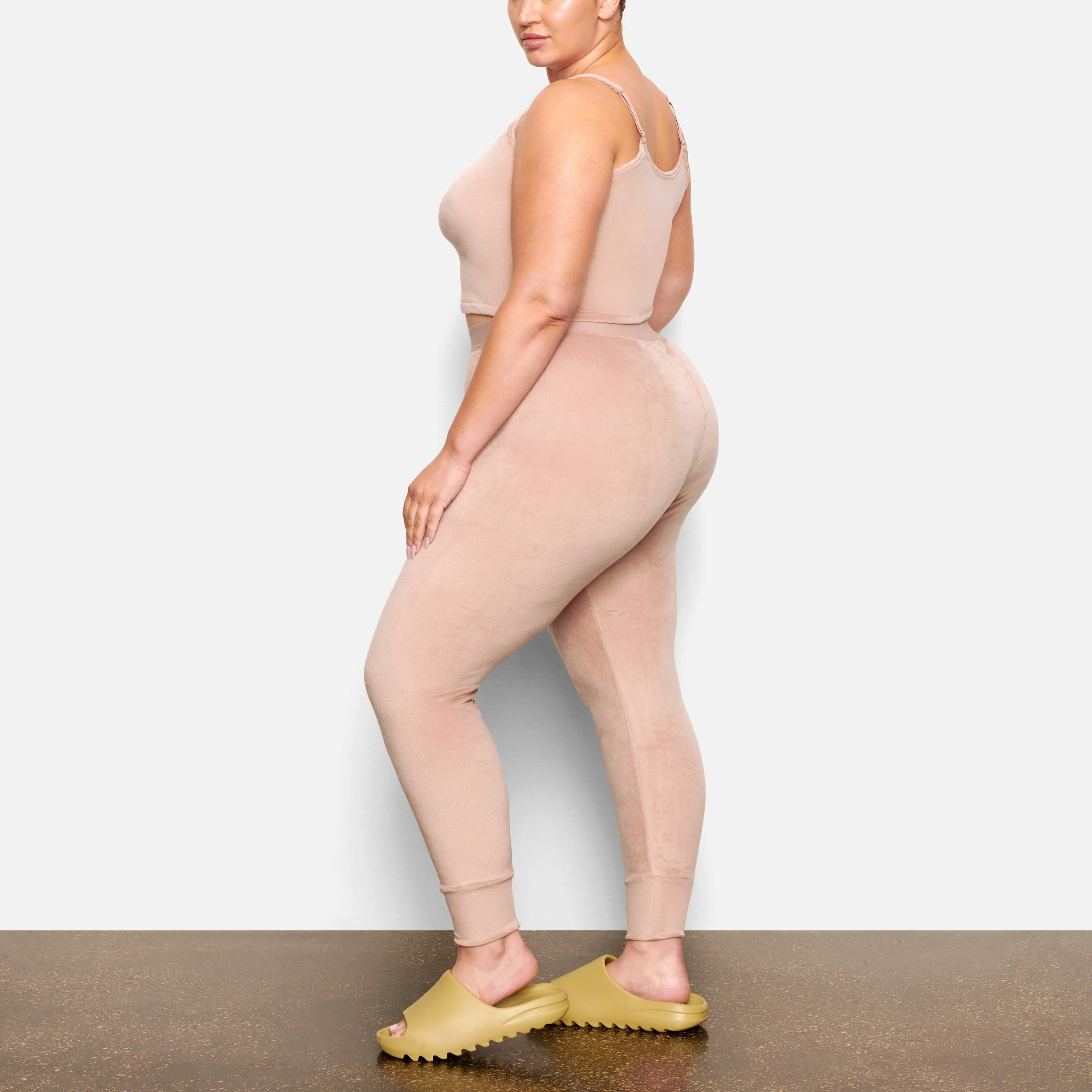VELOUR LEGGING | DUSK