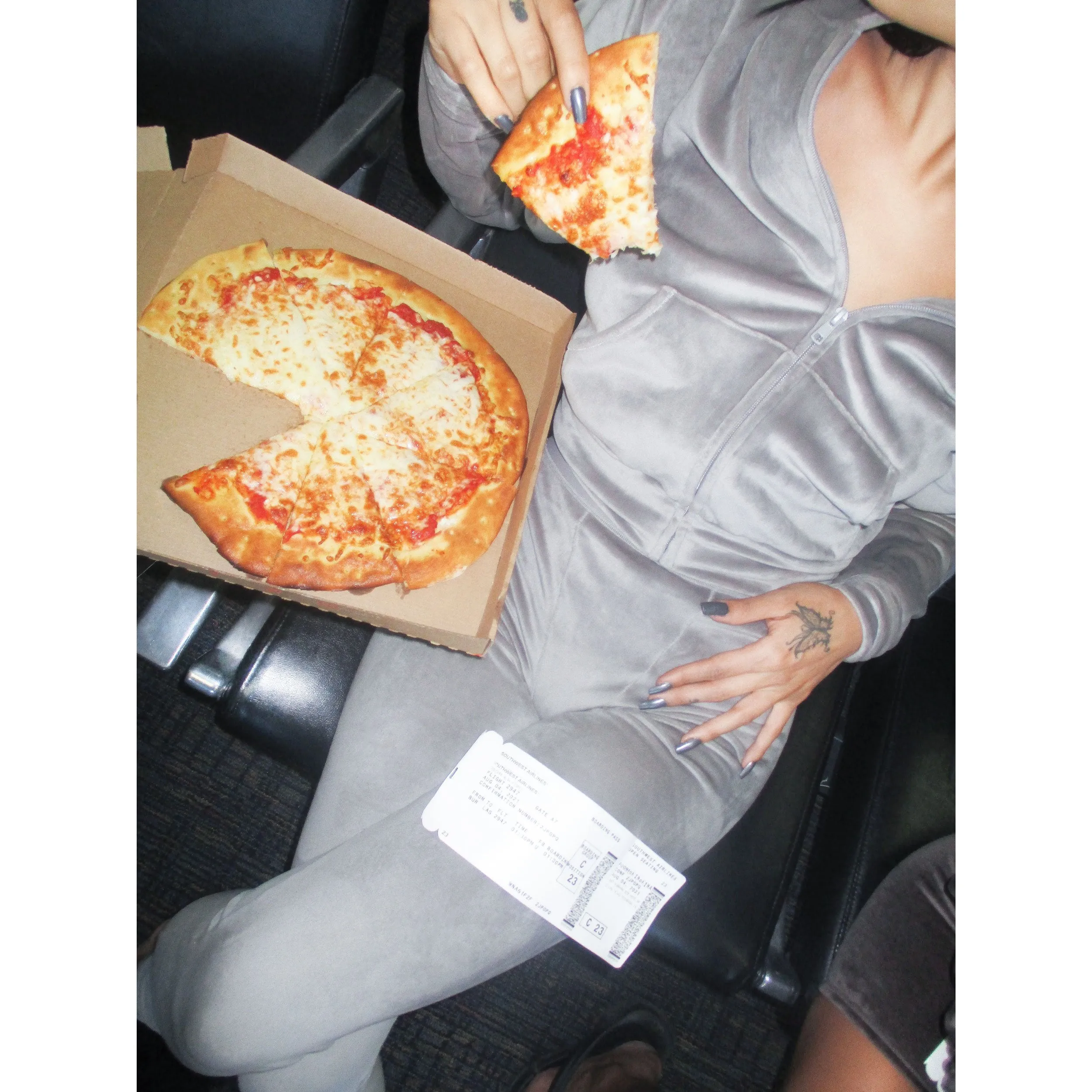 VELOUR LEGGING | DUSK