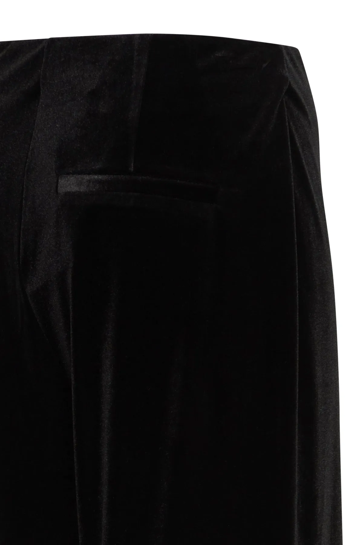 Velvetty Trousers Black