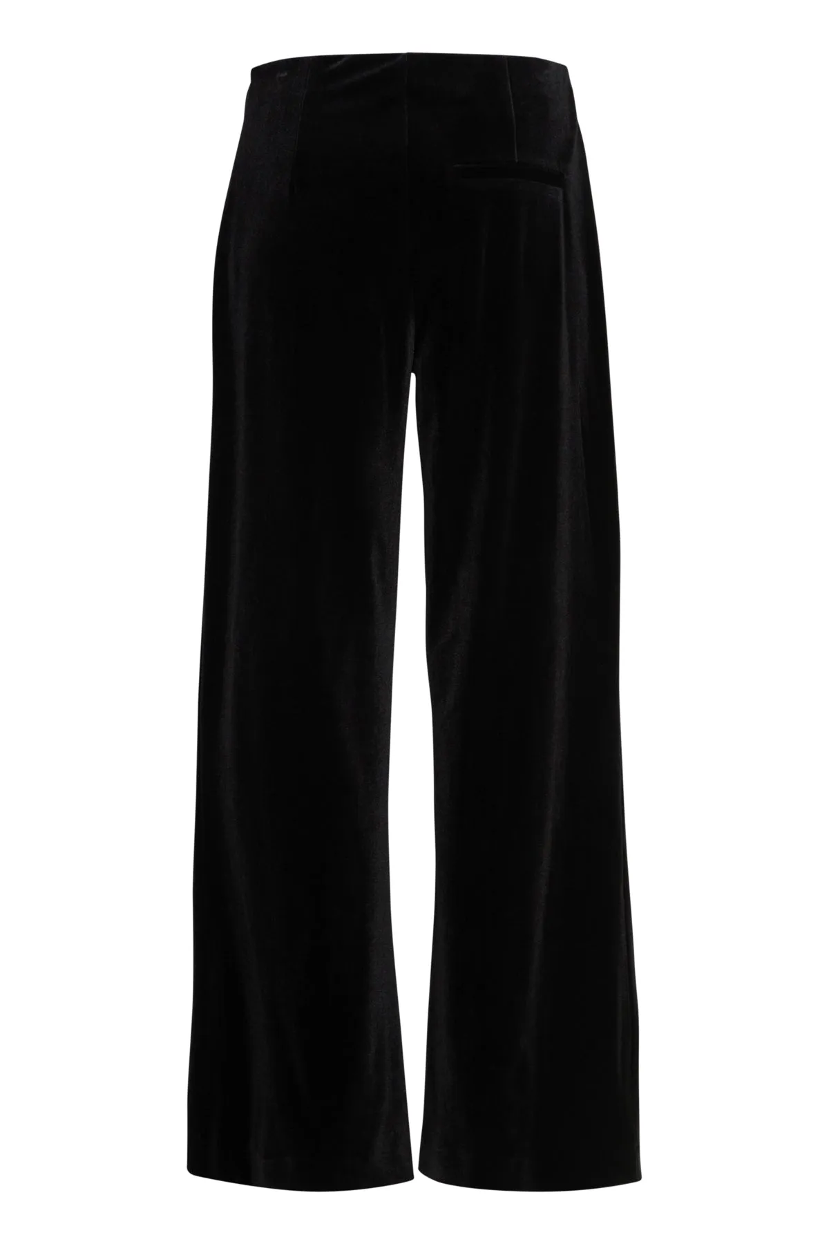 Velvetty Trousers Black