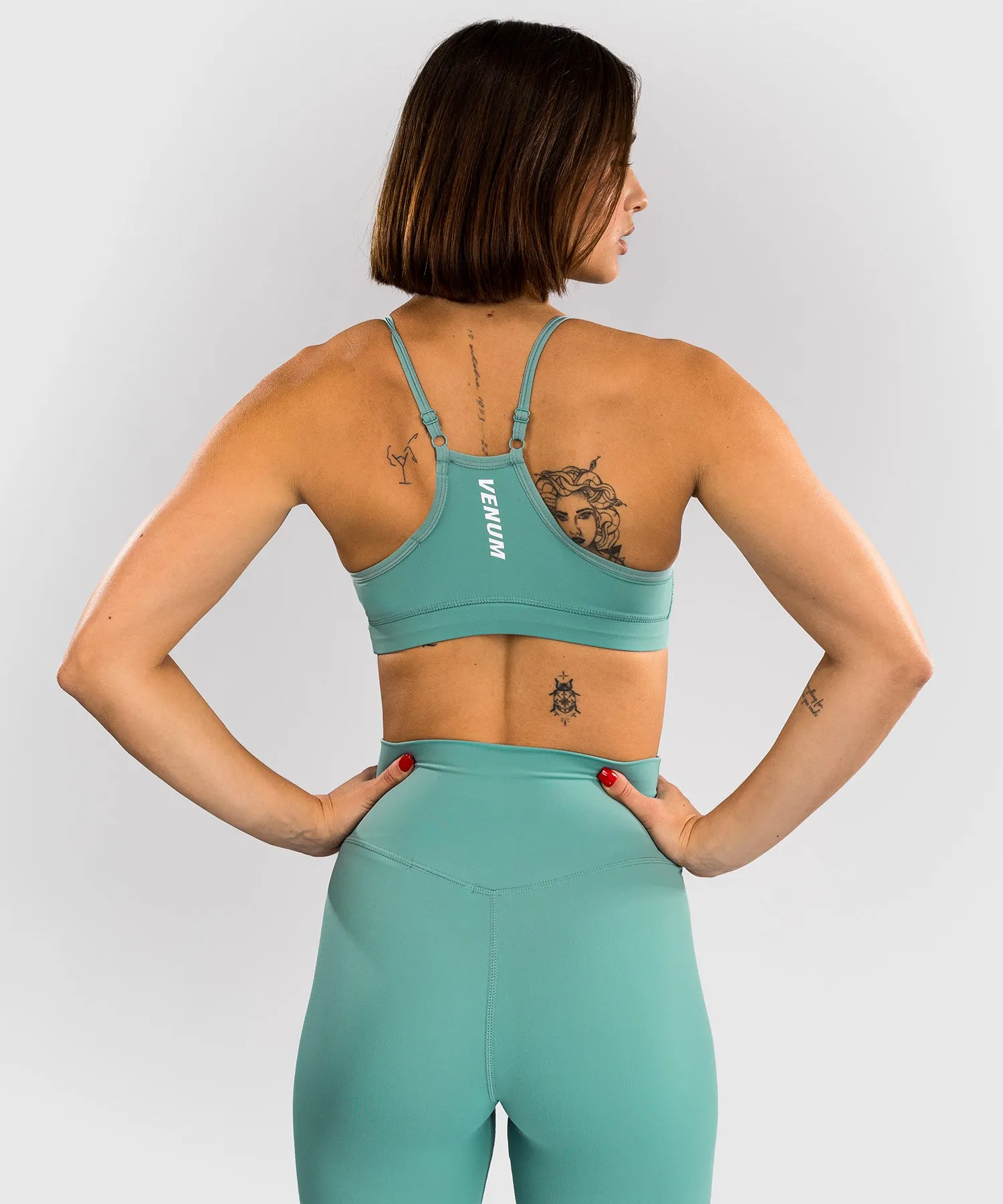 Venum Essential Women's Low Impact Sports Bra - Aqua Green