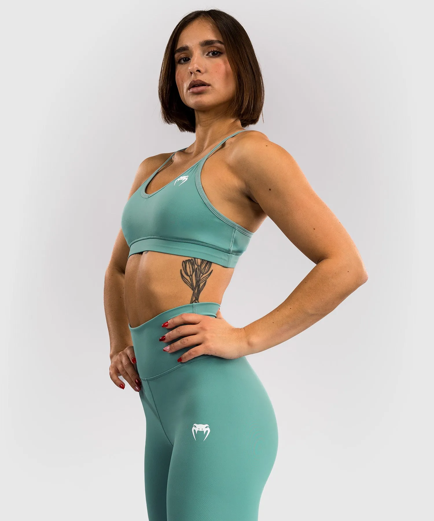 Venum Essential Women's Low Impact Sports Bra - Aqua Green