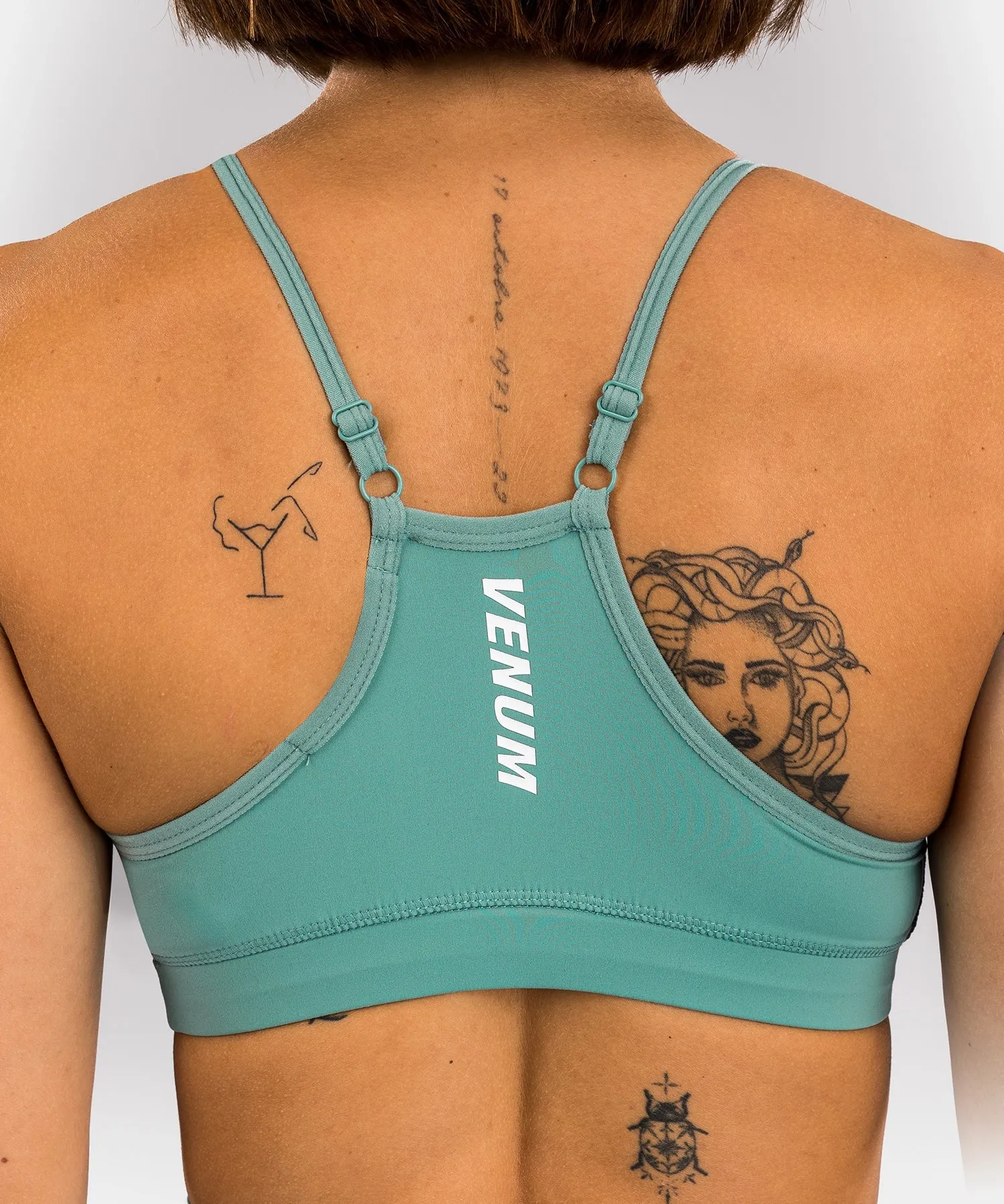 Venum Essential Women's Low Impact Sports Bra - Aqua Green
