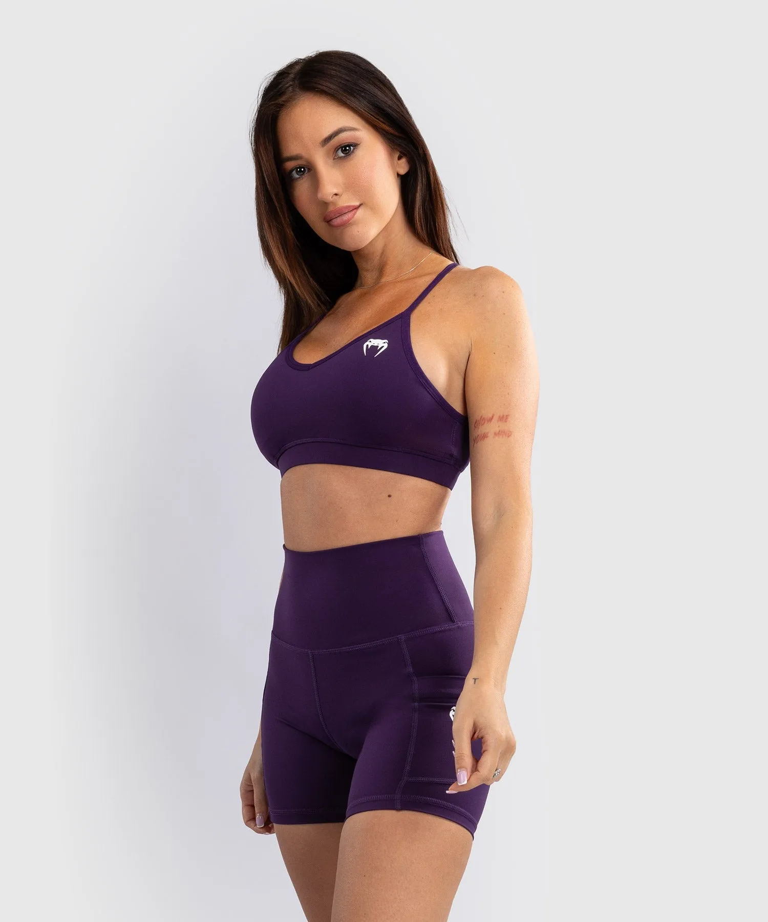 Venum Essential Women's Low Impact Sports Bra - Deep Purple