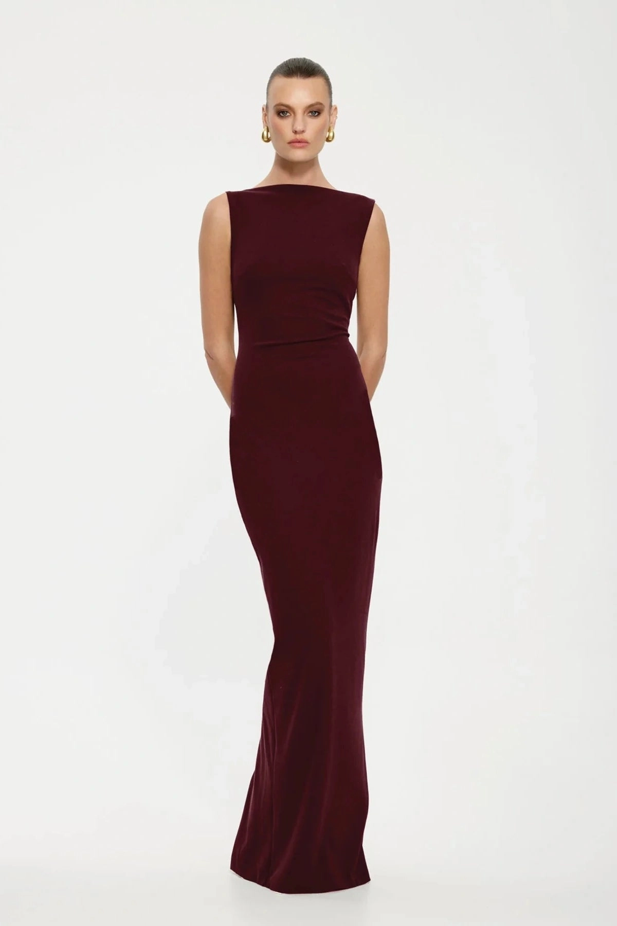Verona Gown Wine Feminine Vibe