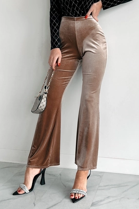 Timeless Treasures Velvet Pants (Tan) Reinforced Stress Points Outdoor Use
