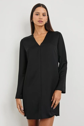 Refined Line Classic wrap dress Victoria Dress Black