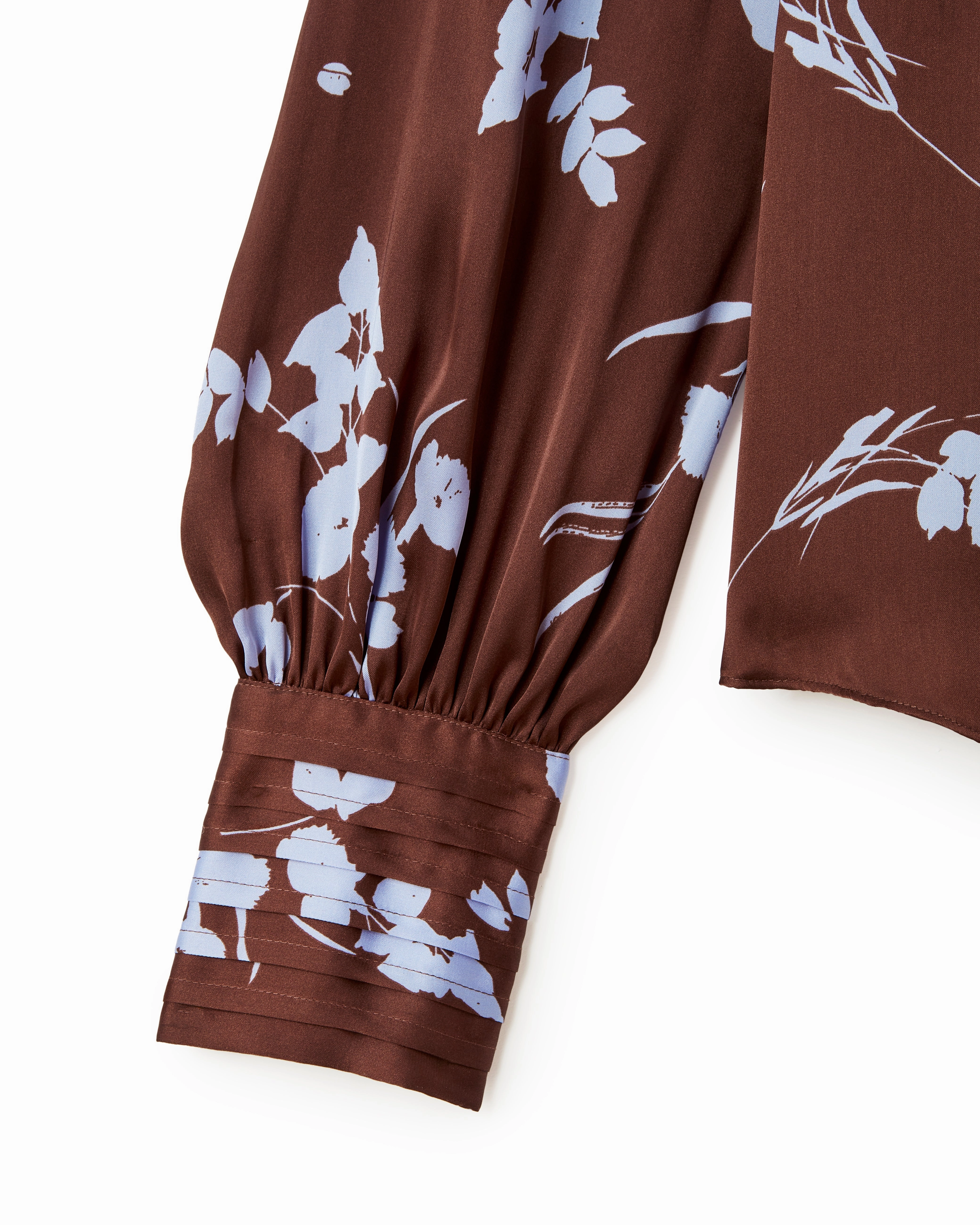 Victoria Top Upstate Floral Espresso YarnDyedFabric