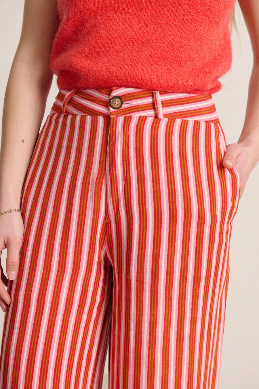 VICTORINE PANT Roll-up style Active Fit