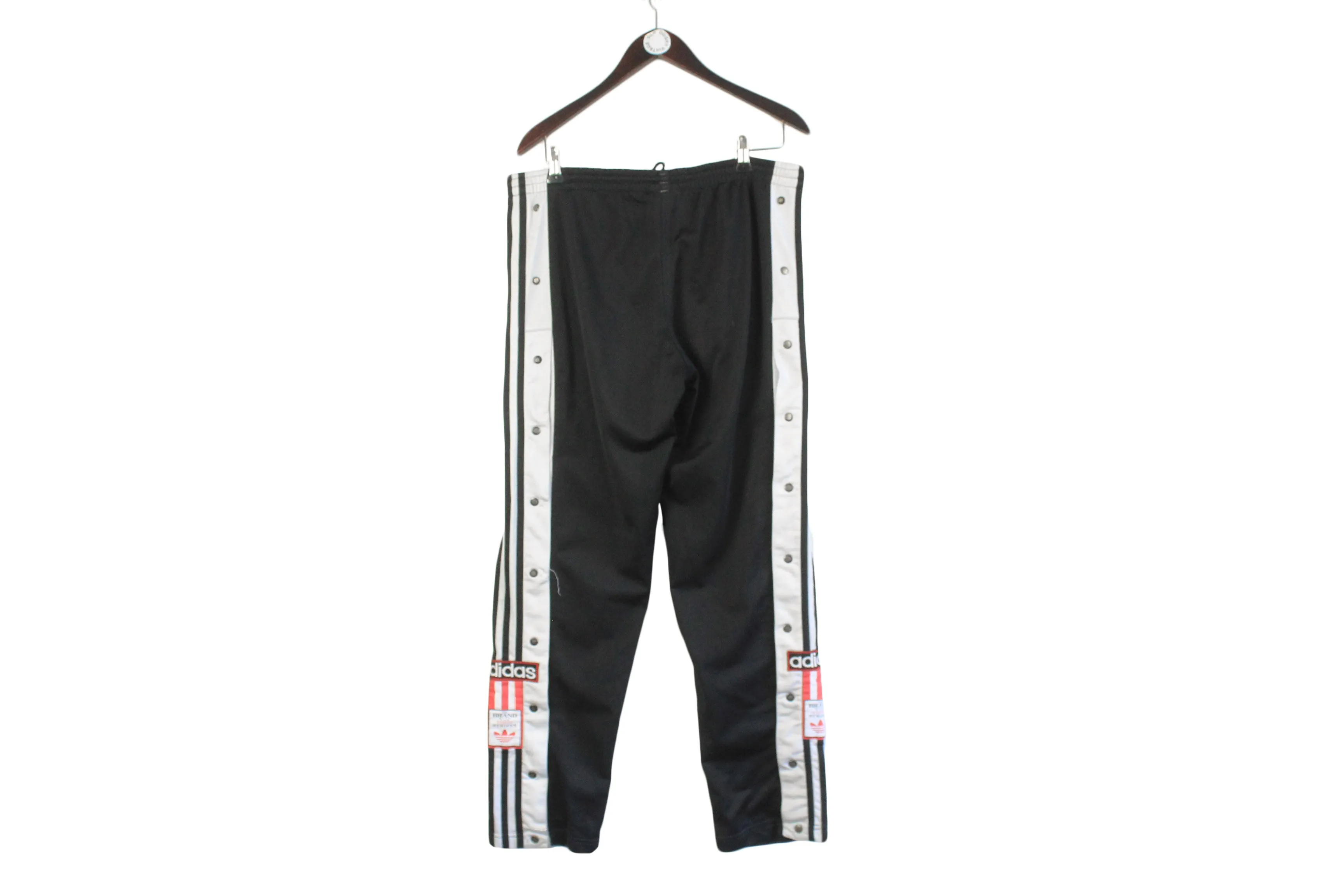 Vintage Adidas Snap Buttons Track Pants Small / Medium
