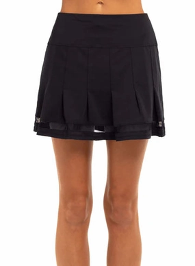 Vintage Pleated Skort-short Durable Material ReflectiveTrim