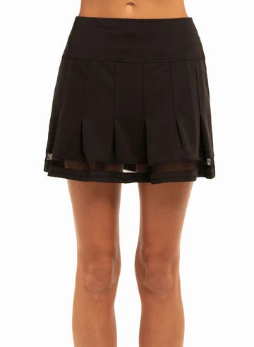 LightweightWeave Vintage Pleated Skort-short