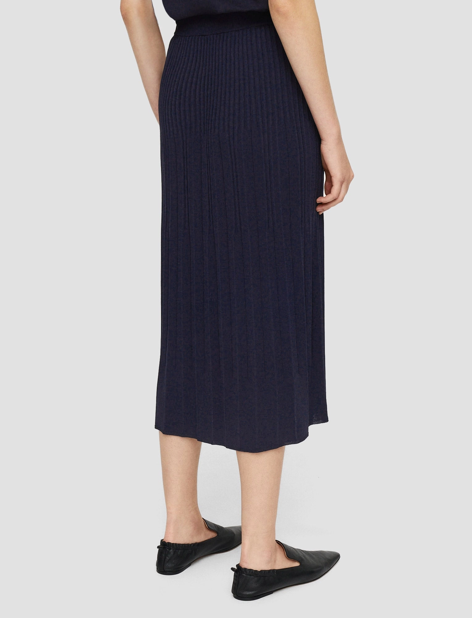 Viscose Rib Knit Skirt Water Repellent Finish Breathable Lining