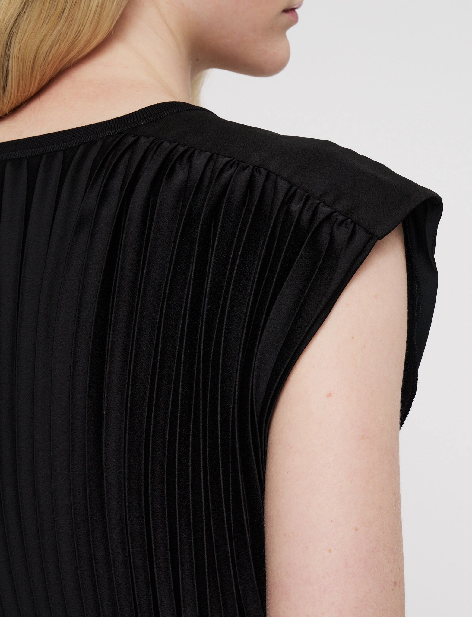 Volta Knit Weave Pliss?? Dress Fashion Mix