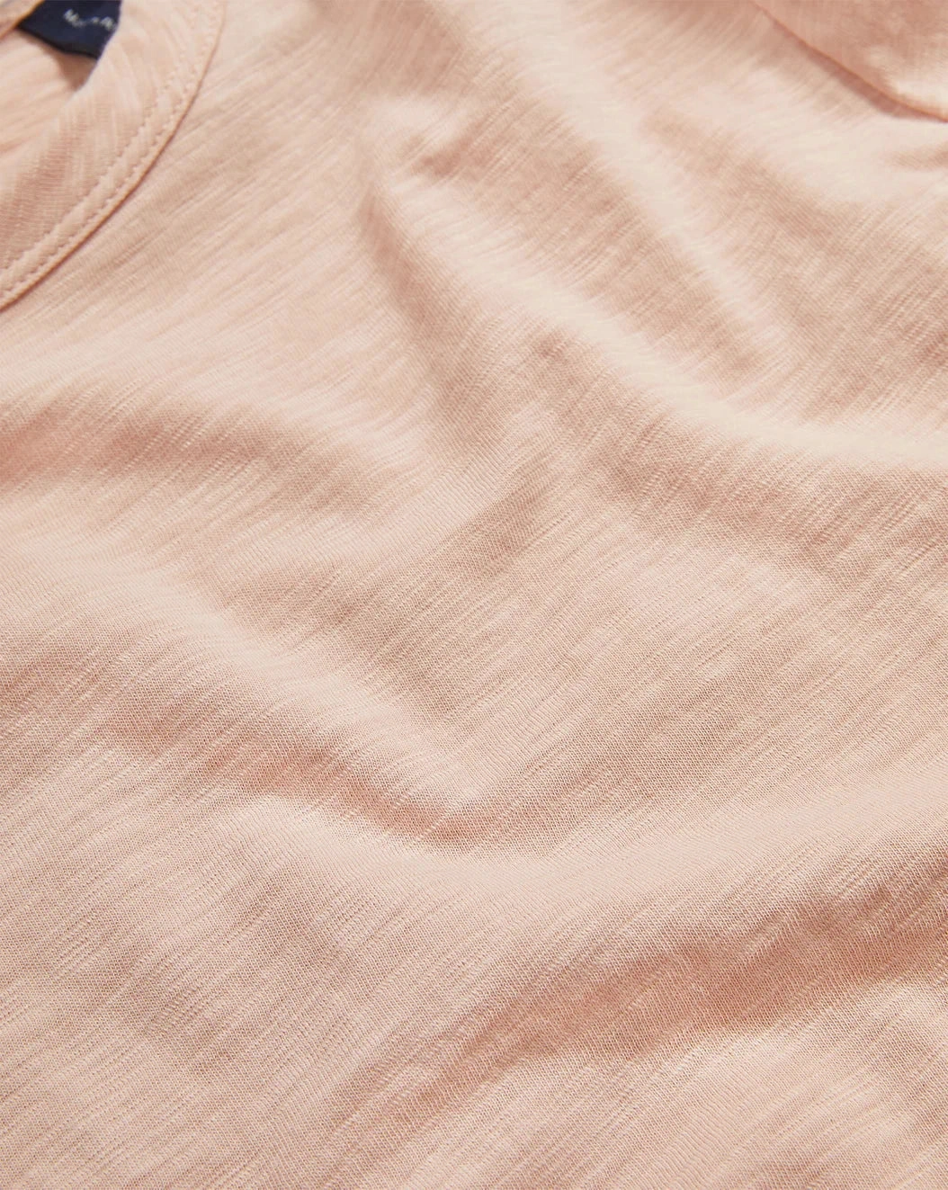 Waldorf Ruched-Tee Soft Coral Adjustable Cuffs HypoallergenicConstruction