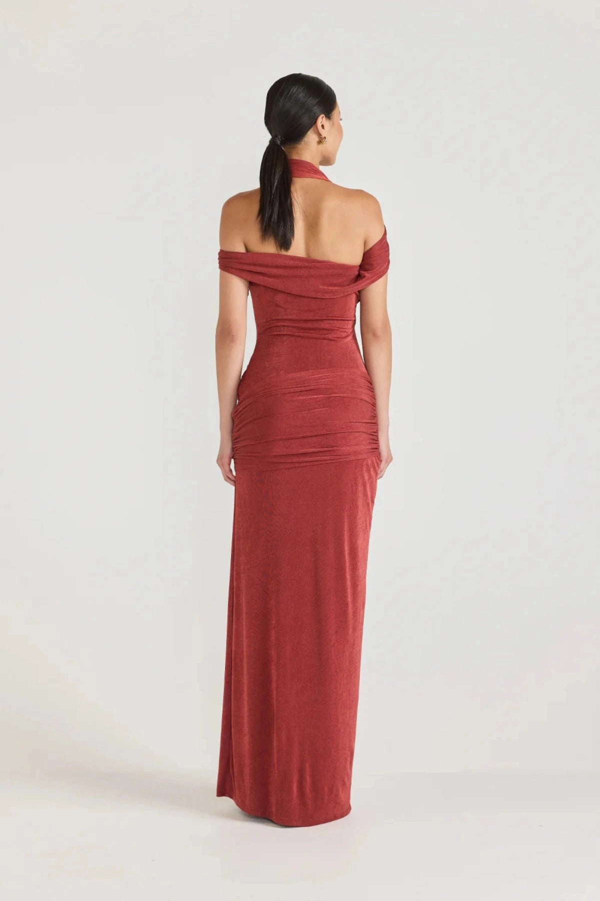 Balanced Fit Addonia Dress Sangria