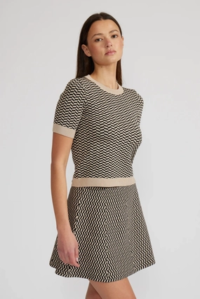 WARREN PIP KNIT SKIRT Holiday Travel Young adult