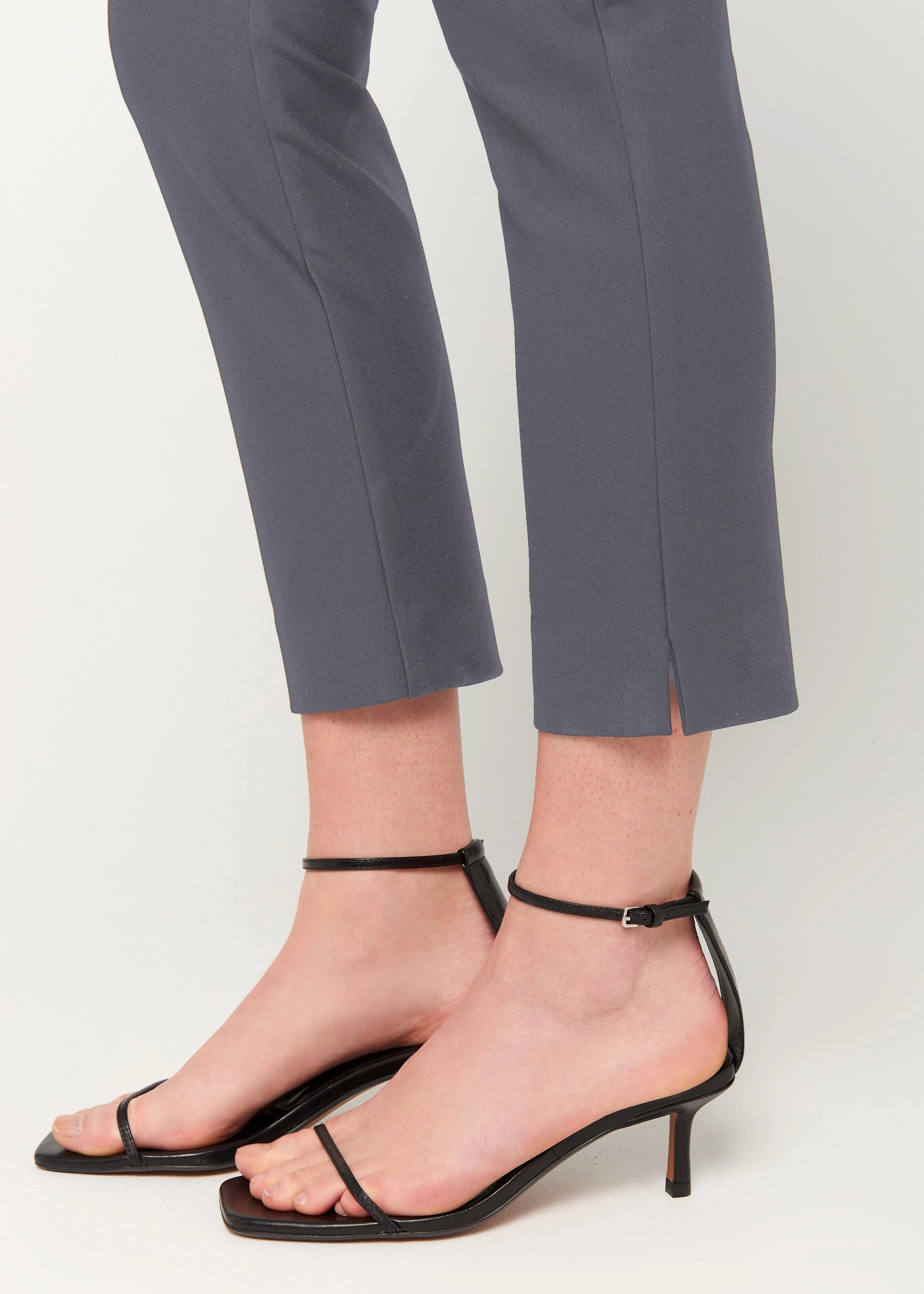Marlie Ponte Slate Grey Pant StretchFabric