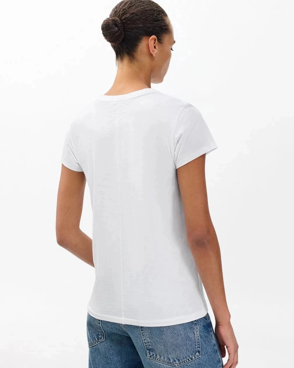 GarmentWashed Texture We Heart NYC Tee White