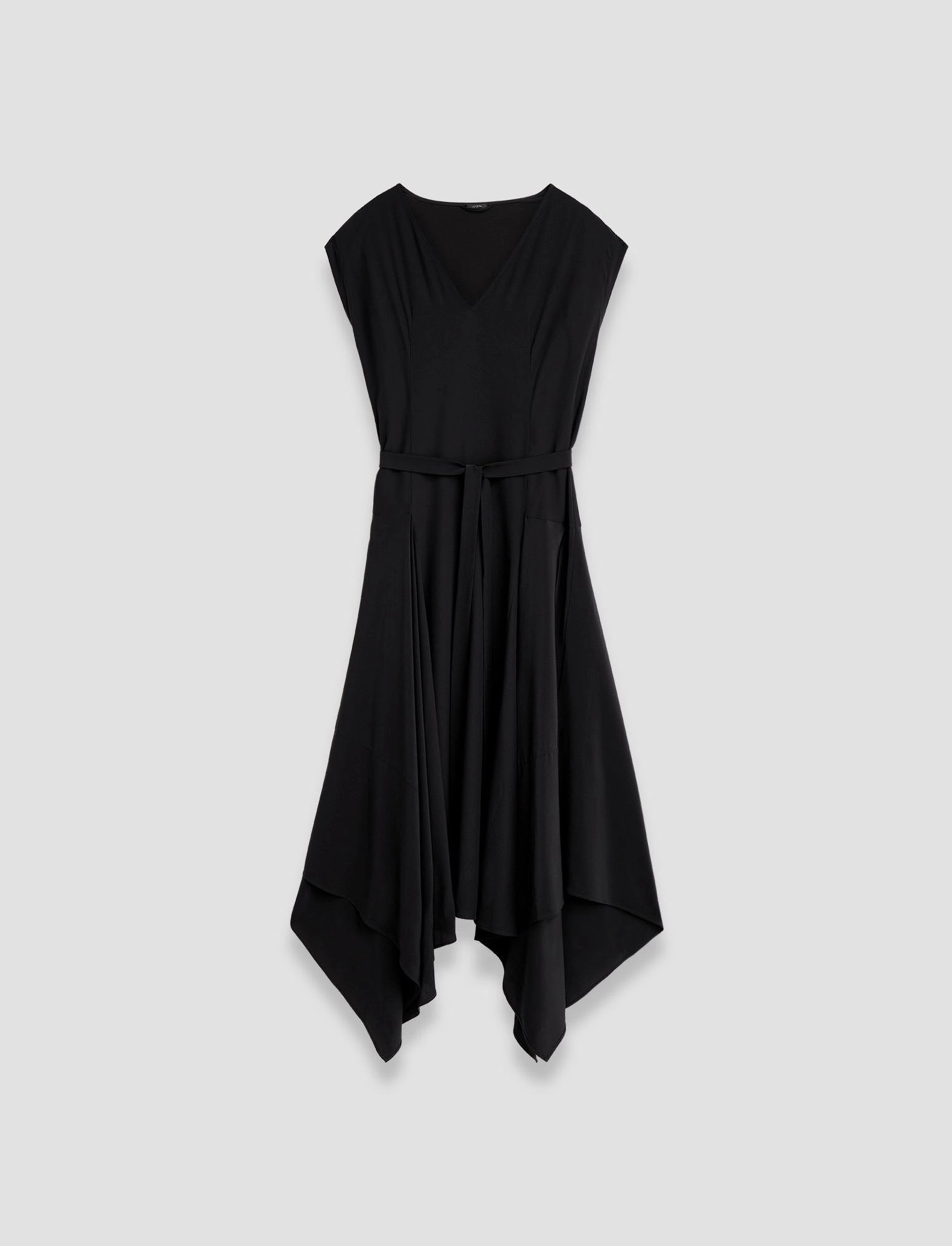 Embroidered Fabric Silk Crepe de Chine Goodman Dress