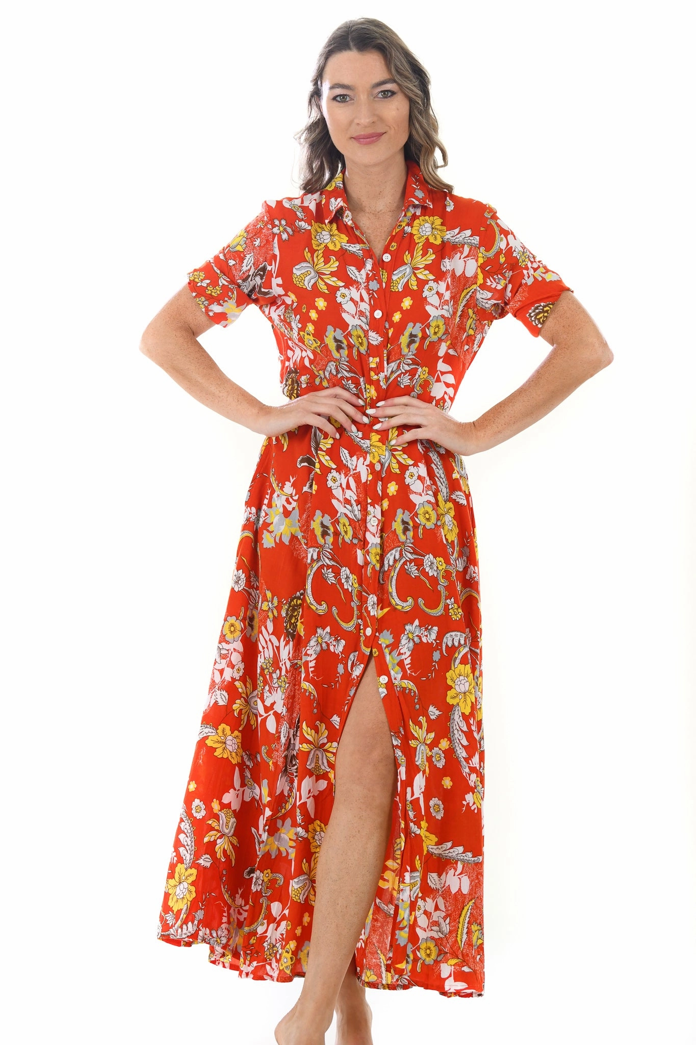Princess Dress / Orange Young Edge Soft Detail