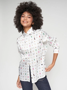 WESTERN ICON BUTTON DOWN Flexible Shoulder Gusset