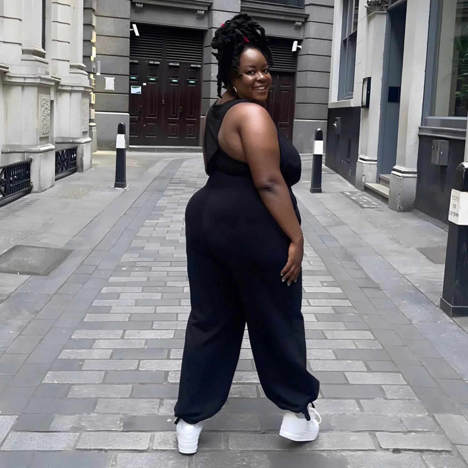 Wide Leg Drawcord Sweatpants