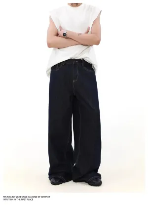 Wide Loose Fit Jeans