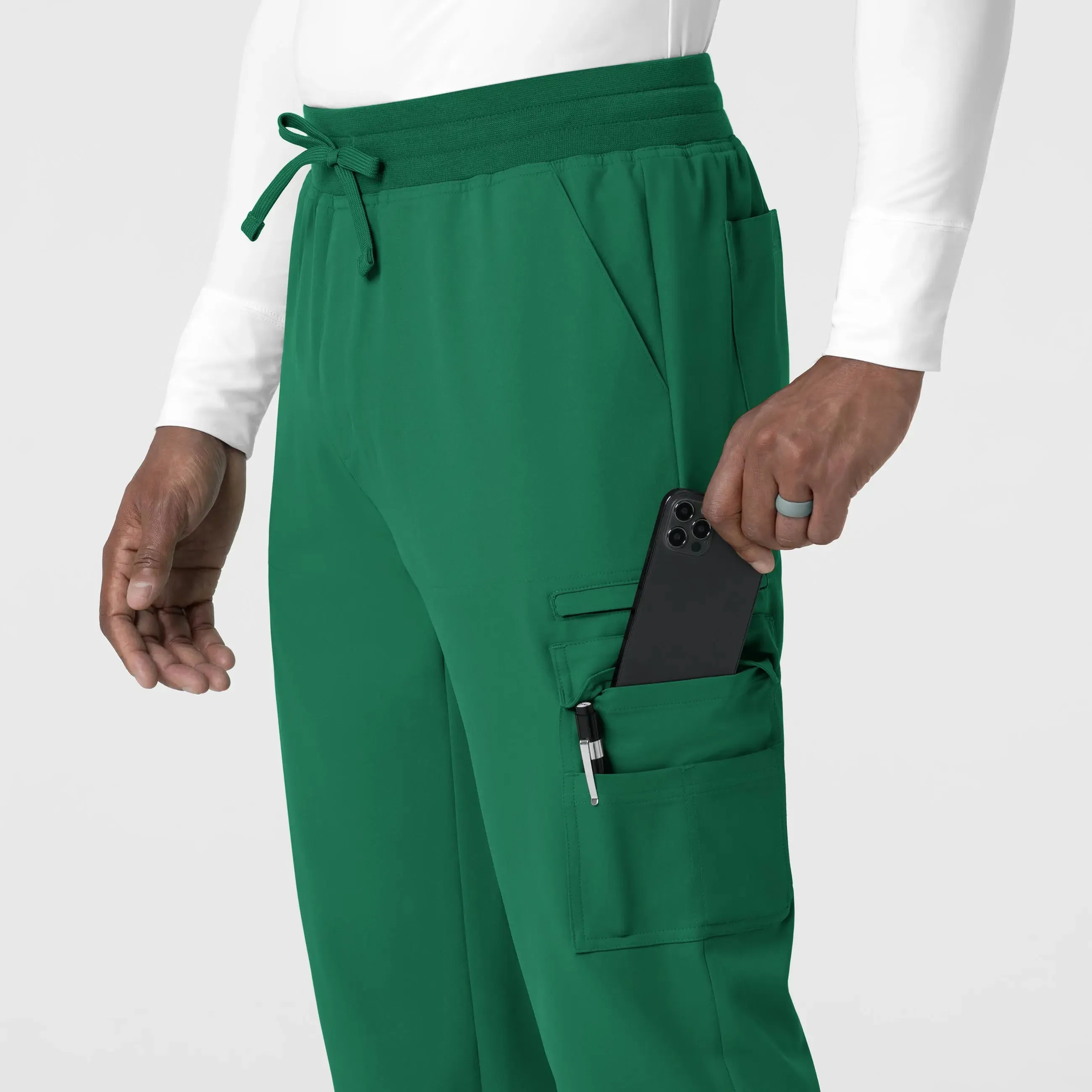 Wink Men's Utility Jogger Scrub Pant - Hunter